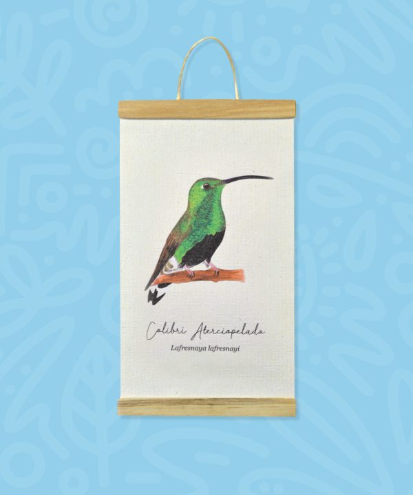Mini hanger Colibrí Aterciopelado