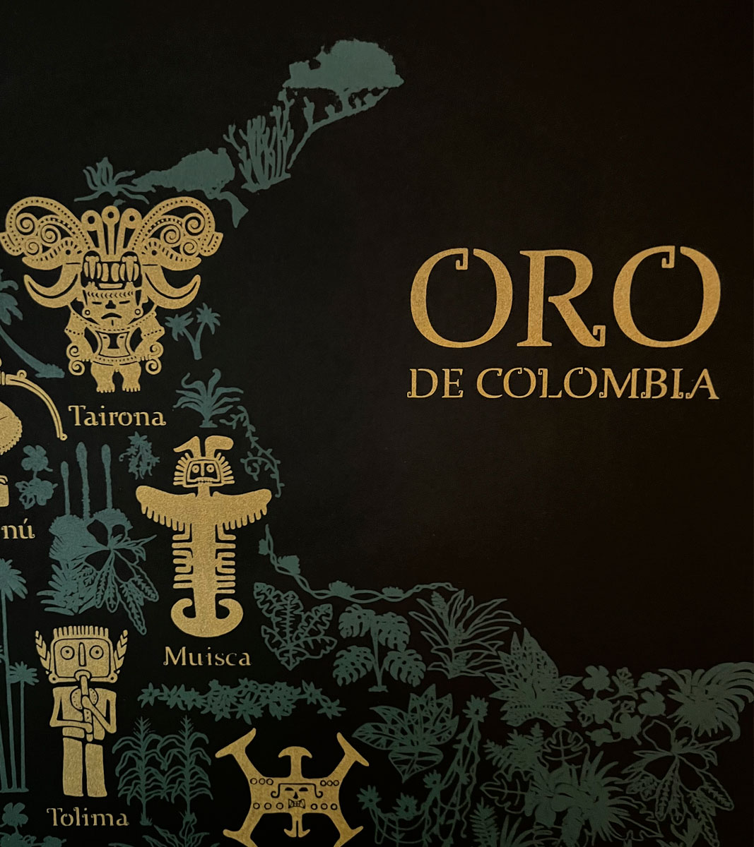 Mapa de Oro Colombia mapas de colombia mapa aves de colombia cuadros regalos souvenirs colombianos Colombia arte artesanías mapas de colombia postales decoracion ilustracion