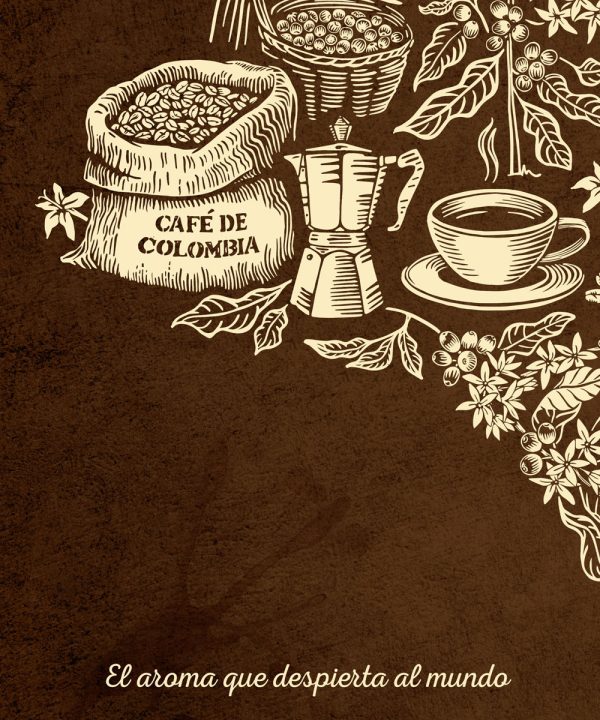 Mapa Tierra del Café ⋆ Lienzo - Imagen 4
