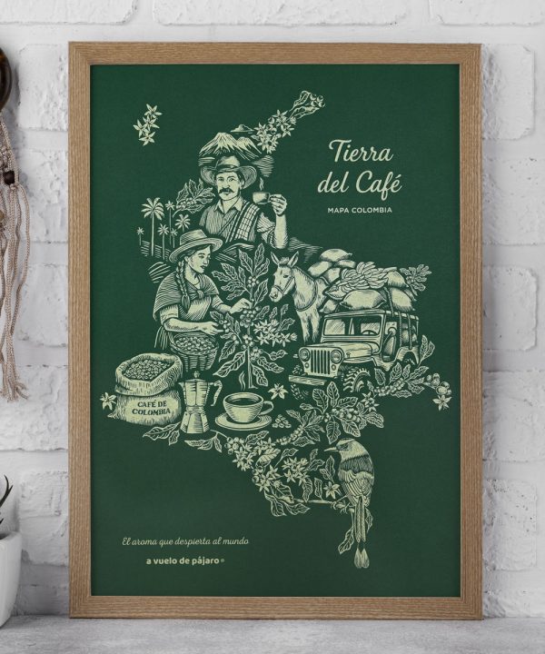 Mapa Tierra del Café ⋆ Papel